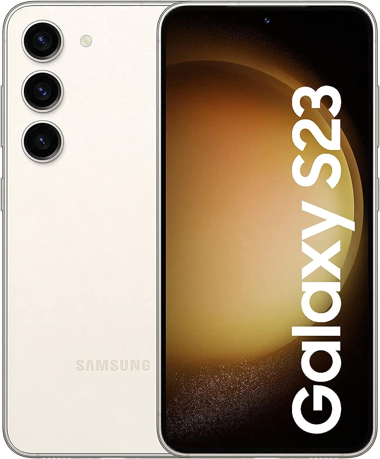 SAMSUNG Galaxy S23, 256GB, Cream, (SNAPDRAGON) 5G Mobile Phone